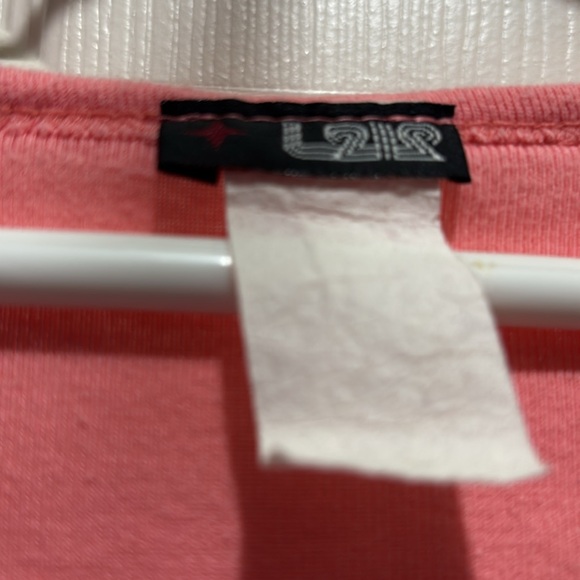 Pink Flared Sleeve Crop - Picture 2 of 3